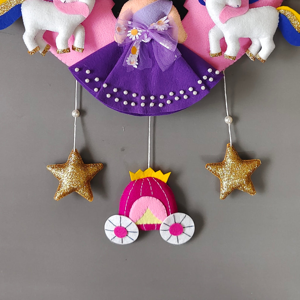 Princess theme with rainbow