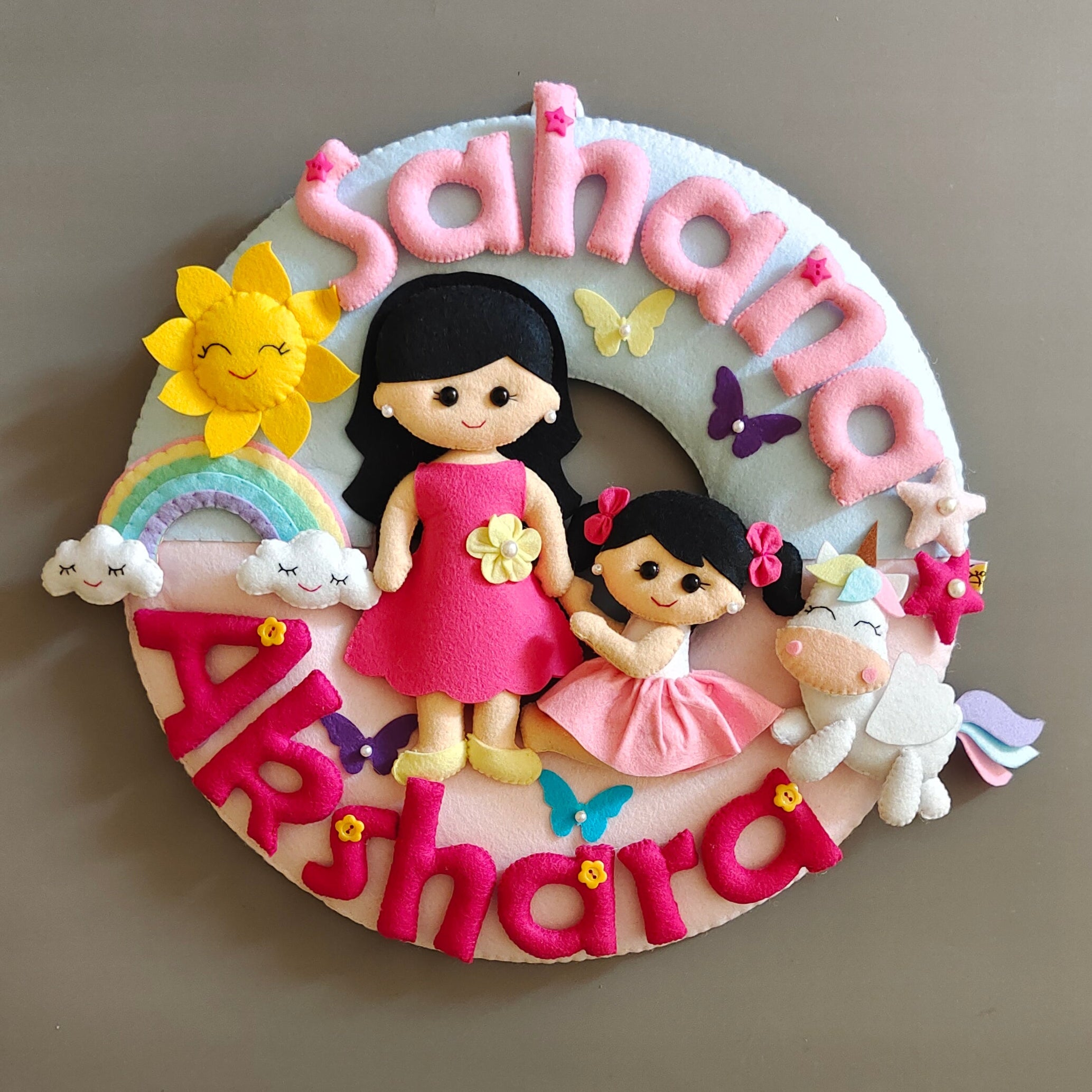 Personalized Forever Sisters Wall decor