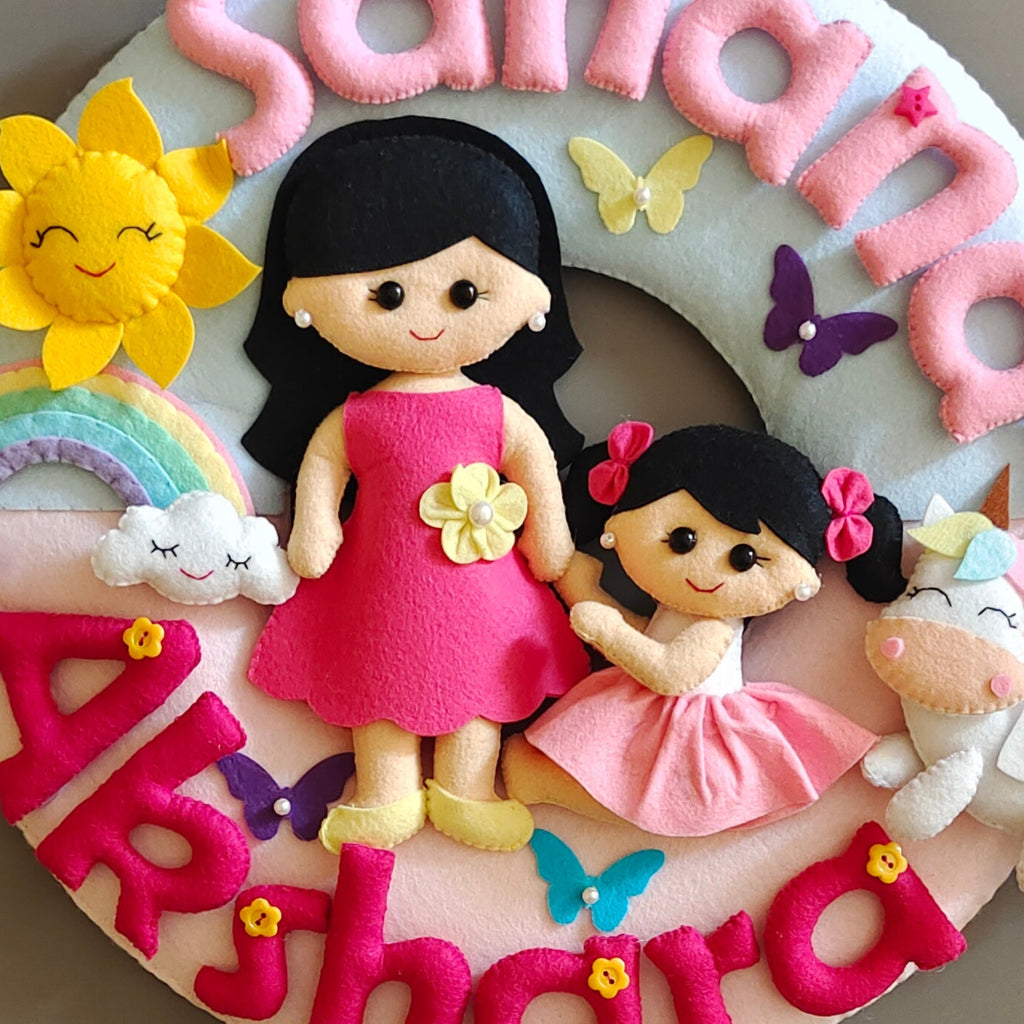 Personalized Forever Sisters Wall decor