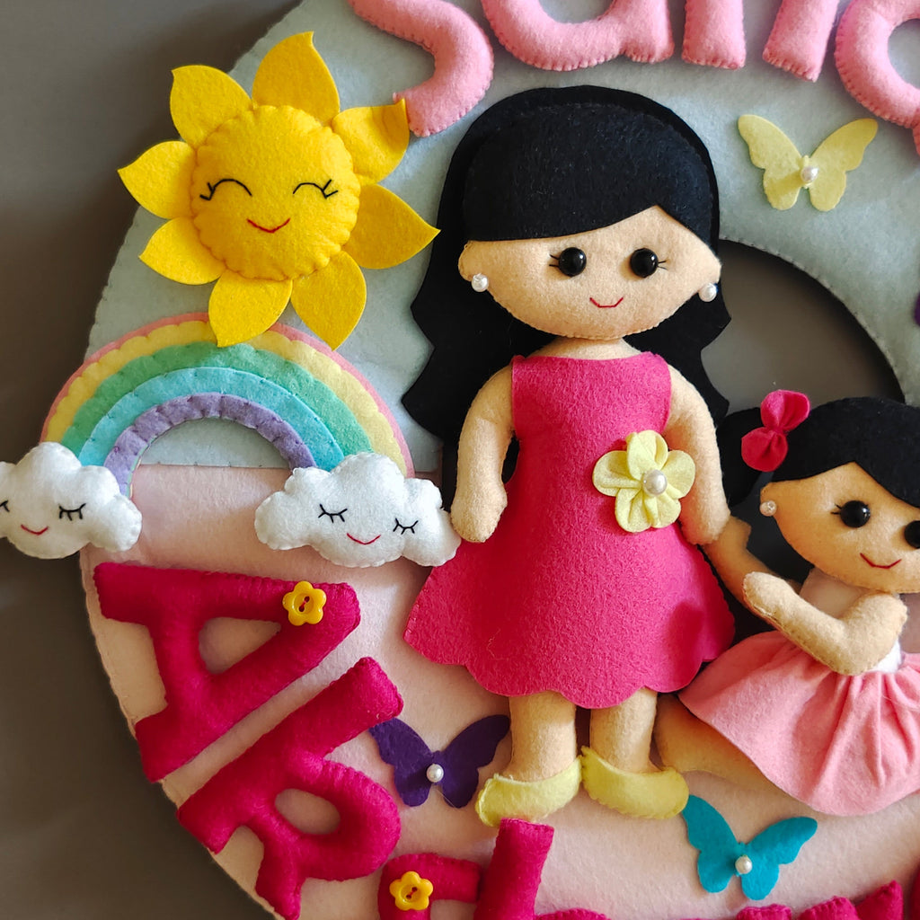 Personalized Forever Sisters Wall decor
