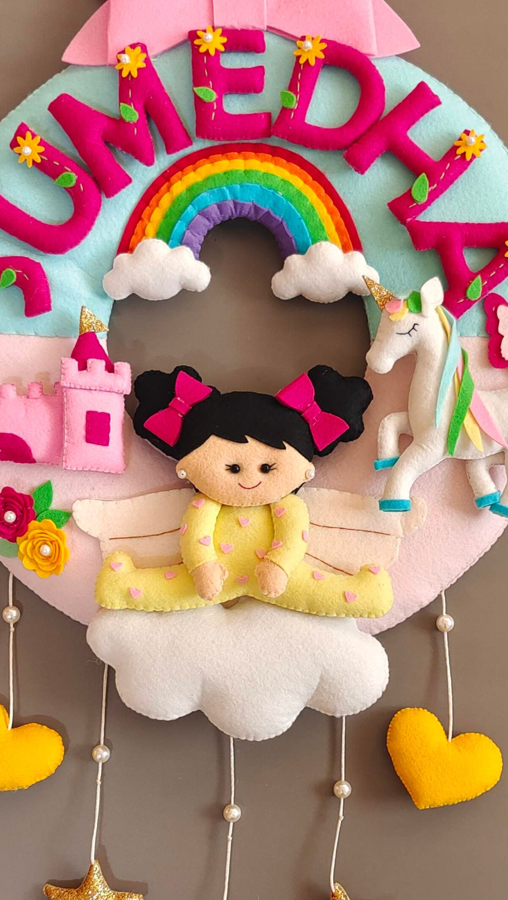 Personalised Princess theme with Baby Angel