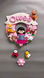 Personalized Woodland theme  wall decor