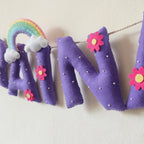 Personalized Butterfly Theme Bunting