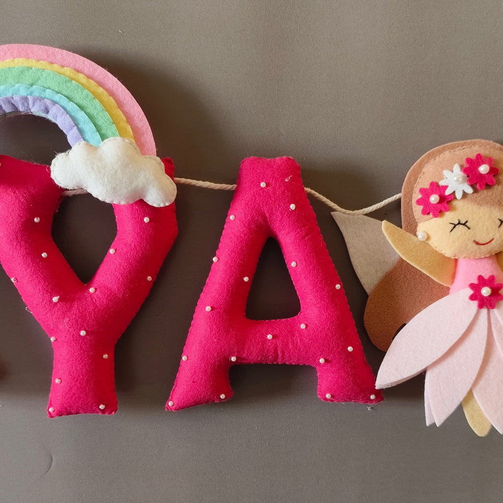 Personalized Fairy theme Bunting