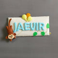 Personalized small Nameboard - Monkey