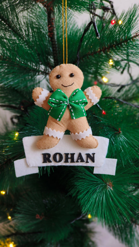 Gingerbread Man Christmas ornament