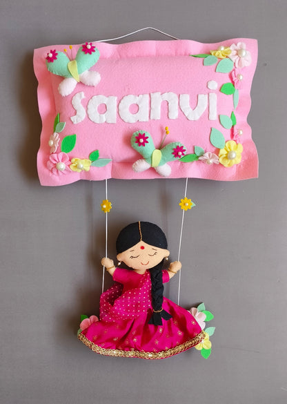 Girl On Swing