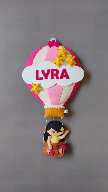 Girl in Hot Air Balloon