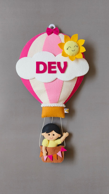 Boy in Hot Air Balloon