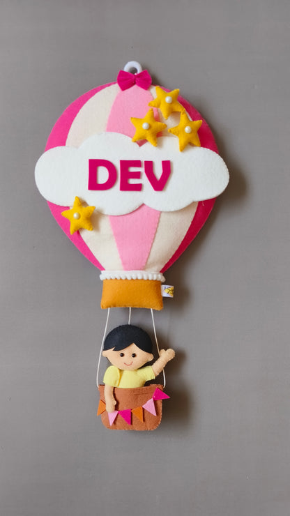 Boy in Hot Air Balloon