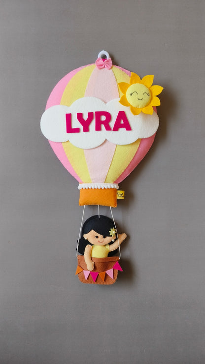 Girl in Hot Air Balloon