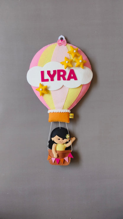 Girl in Hot Air Balloon
