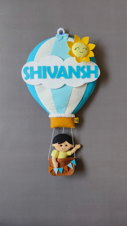 Boy in Hot Air Balloon