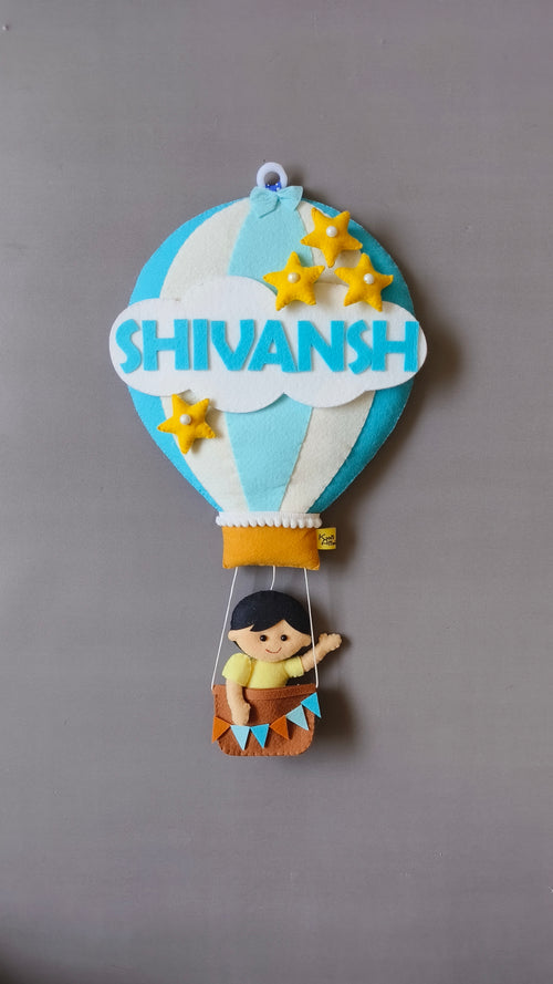 Boy in Hot Air Balloon