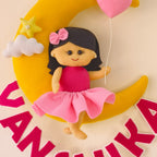 Personalized Girl on Moon Magical Gift for Girls