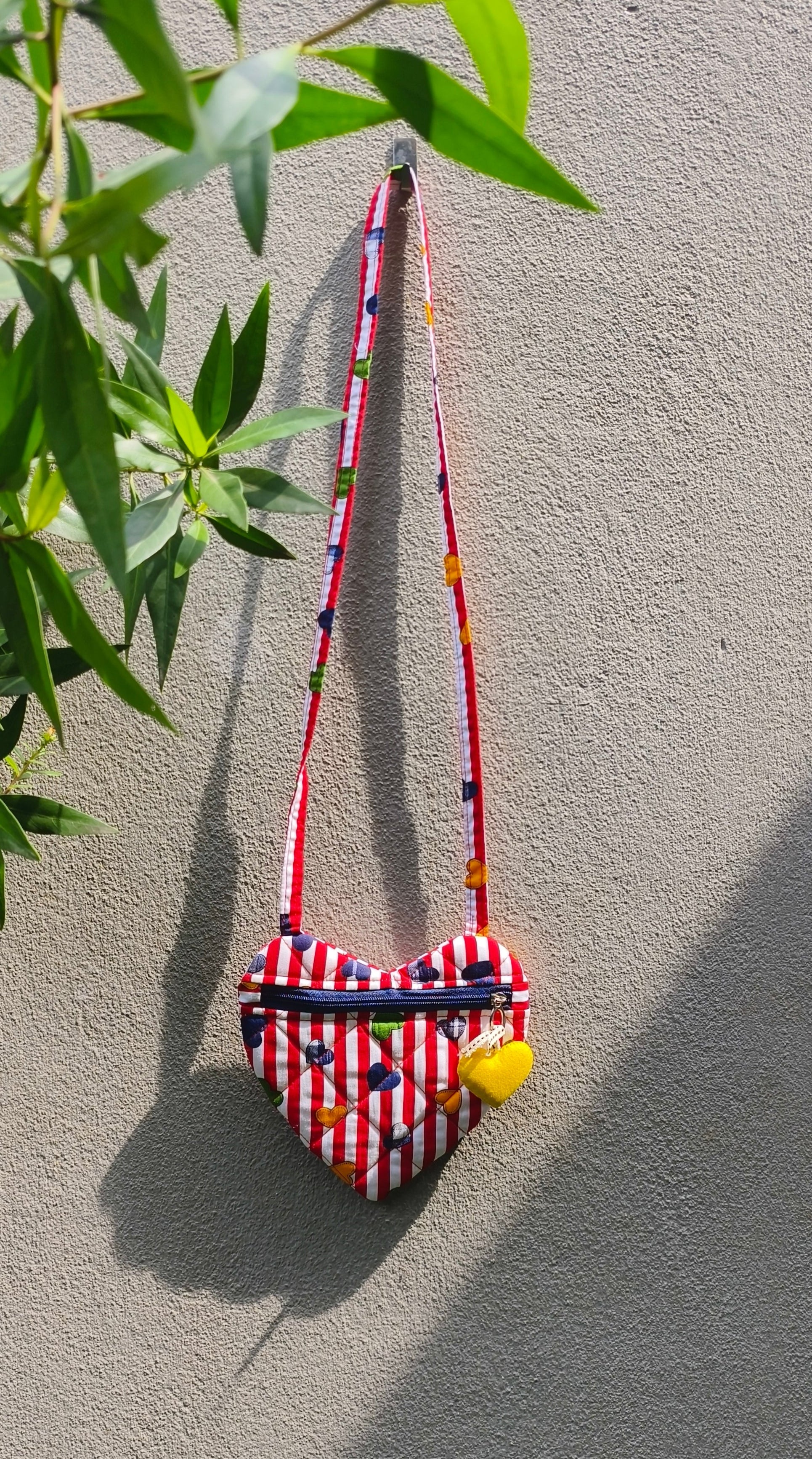 Heart Shaped Sling Bag