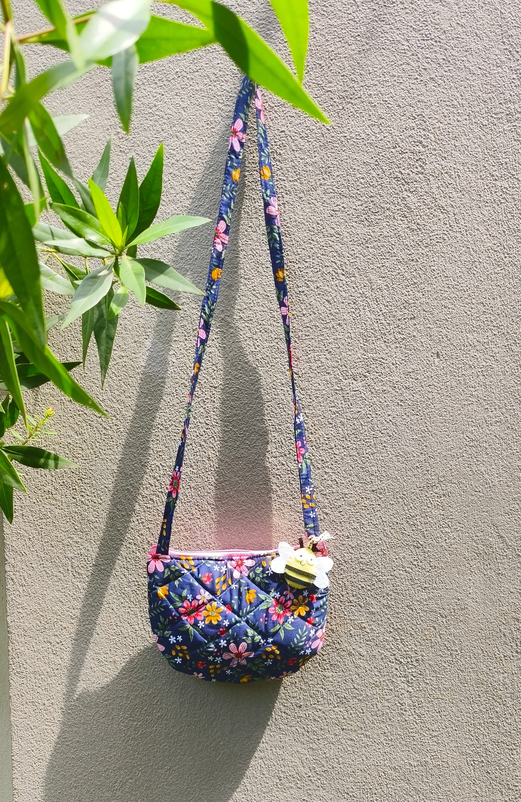 Bee Bloom Charm Bag