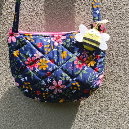 Bee Bloom Charm Bag