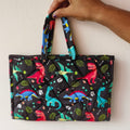 Dinosaur Art Bag