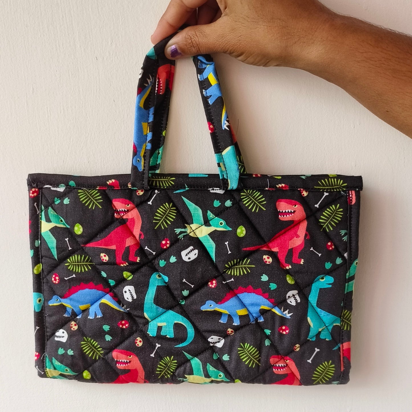 Dinosaur Art Bag
