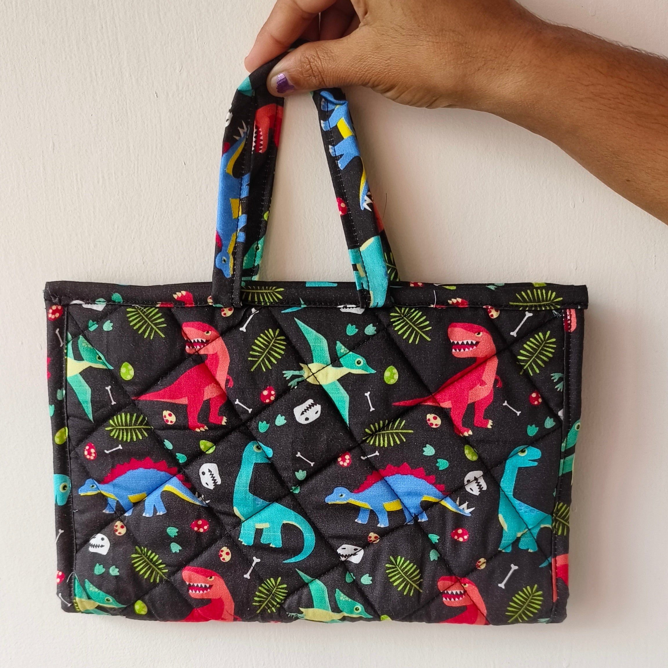 Dinosaur Art Bag