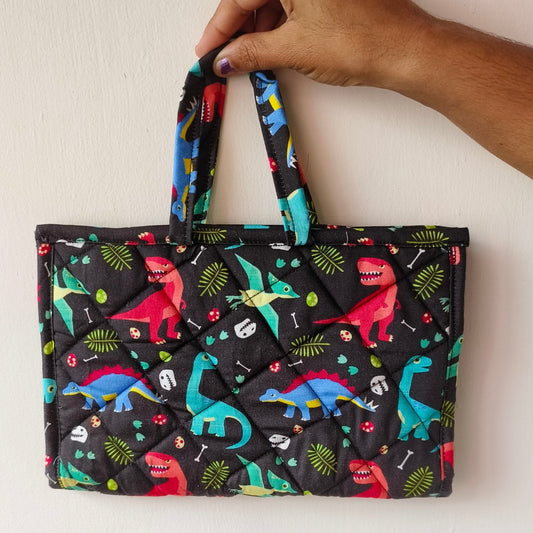 Dinosaur Art Bag