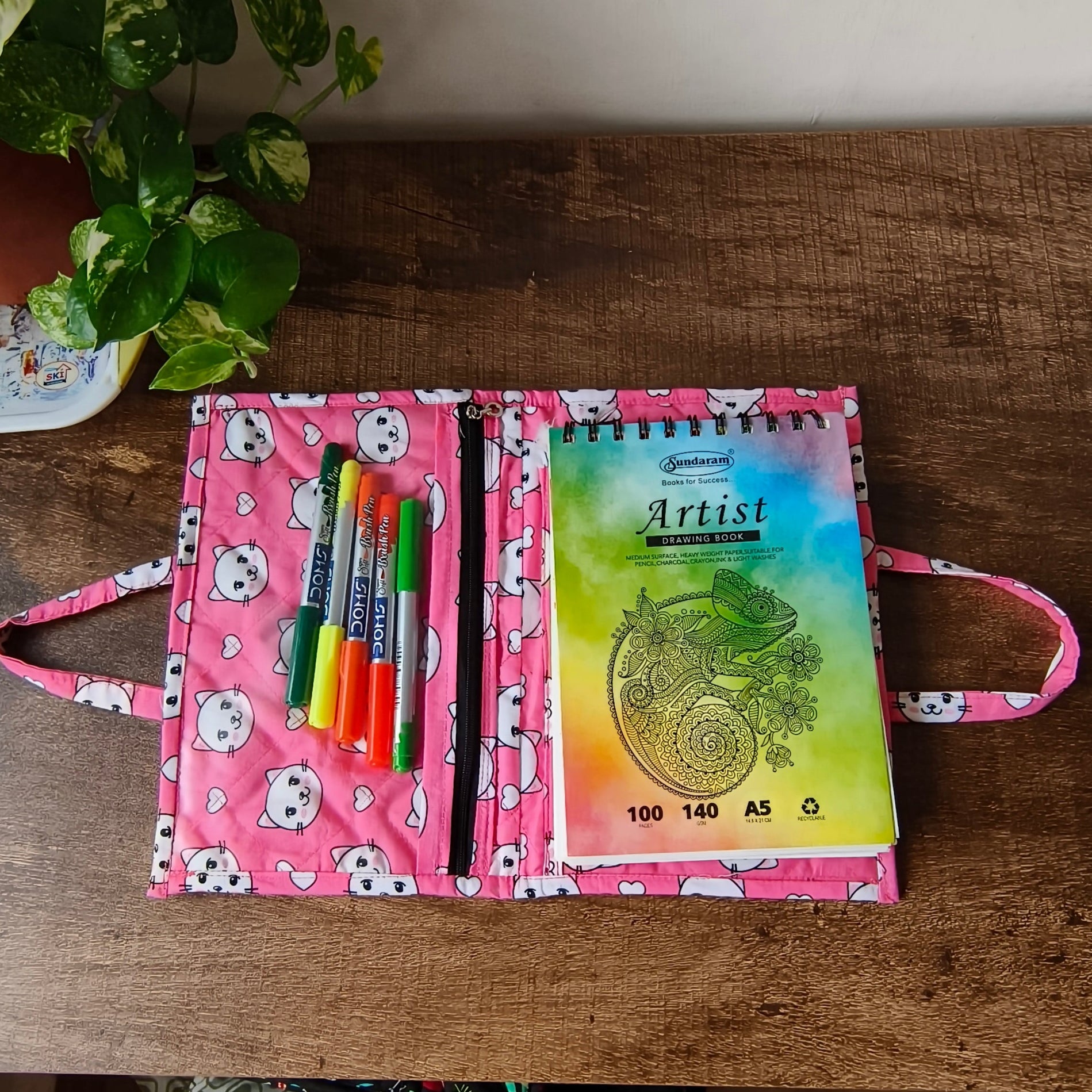 Cat Art Bag