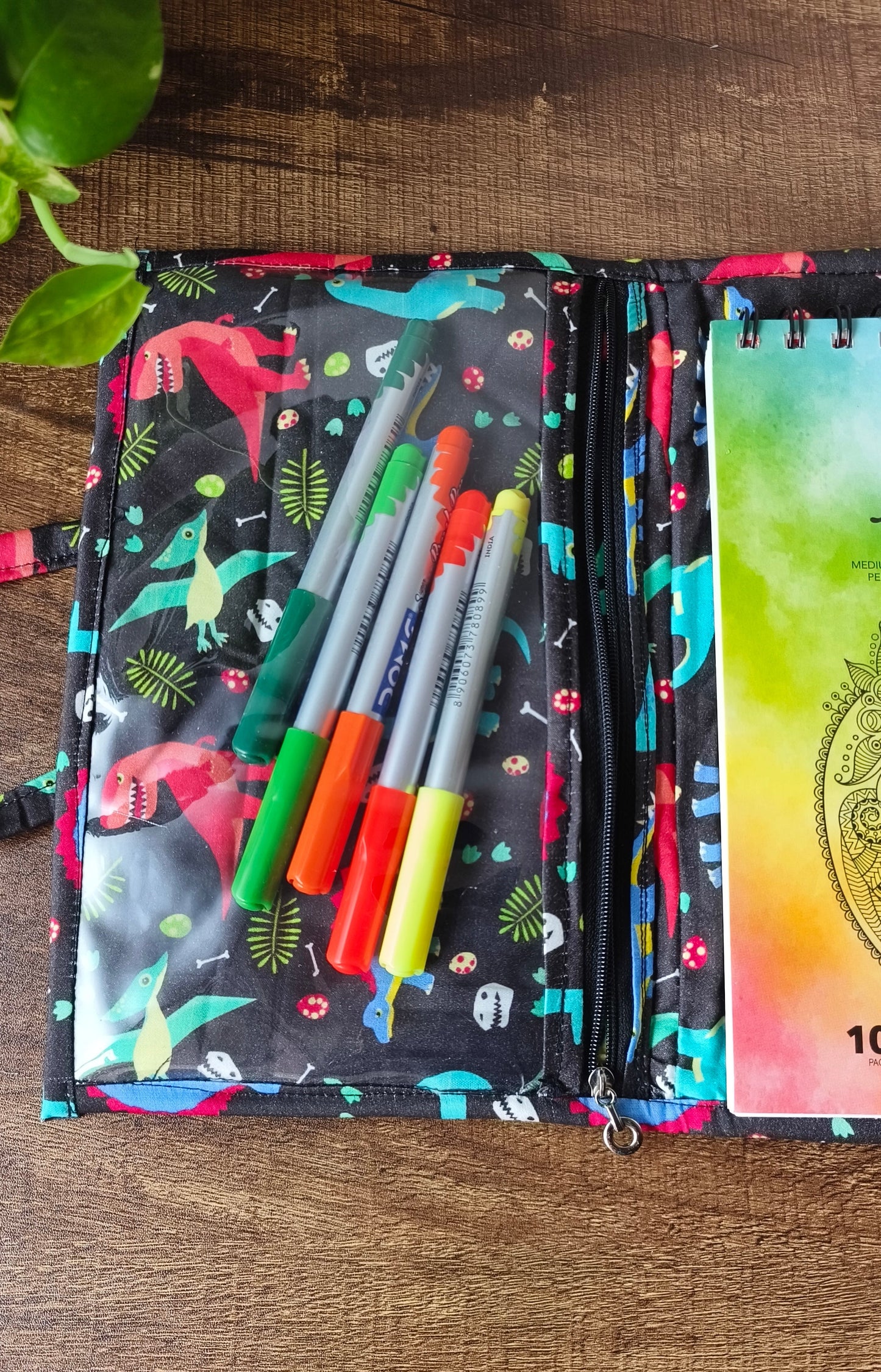 Dinosaur Art Bag