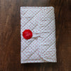 Red polka print Hair Clip organizer