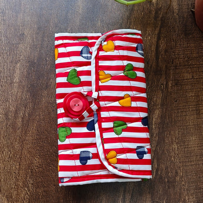 Heart print Hair Clip organizer