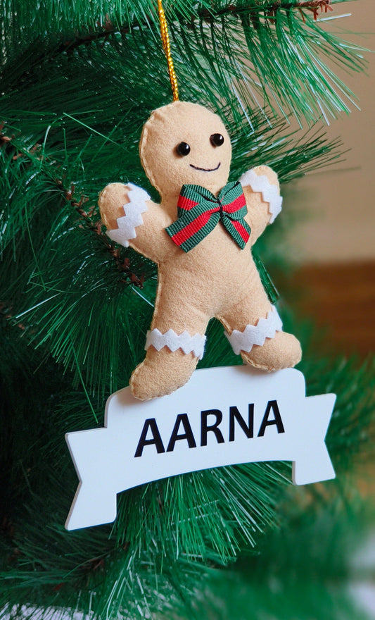 Gingerbread Man Christmas ornament