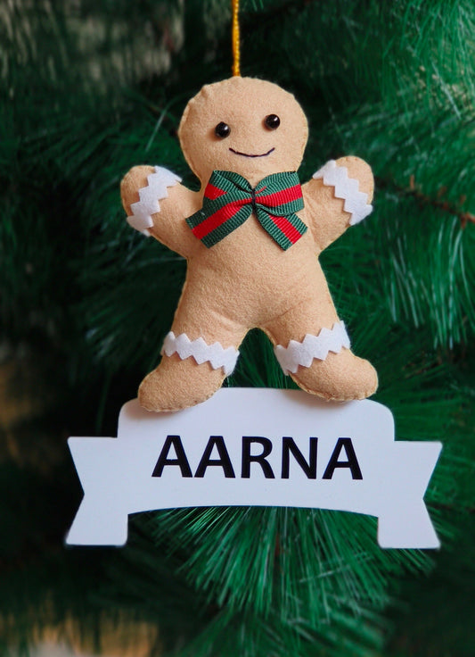 Gingerbread Man Christmas ornament