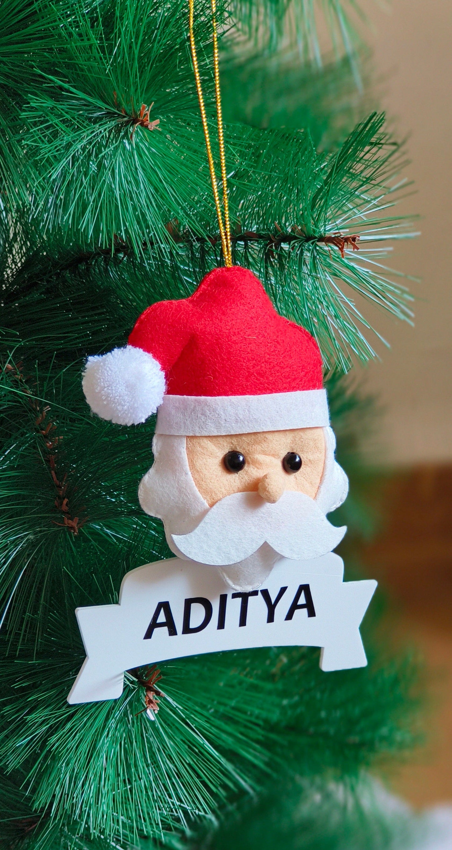 Santa Claus Christmas Ornament