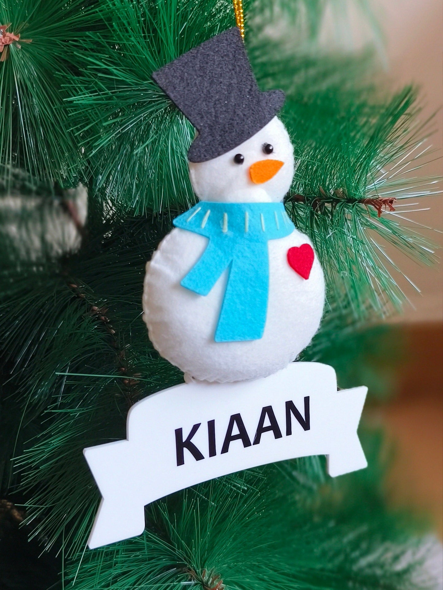 Snowman Christmas Ornament