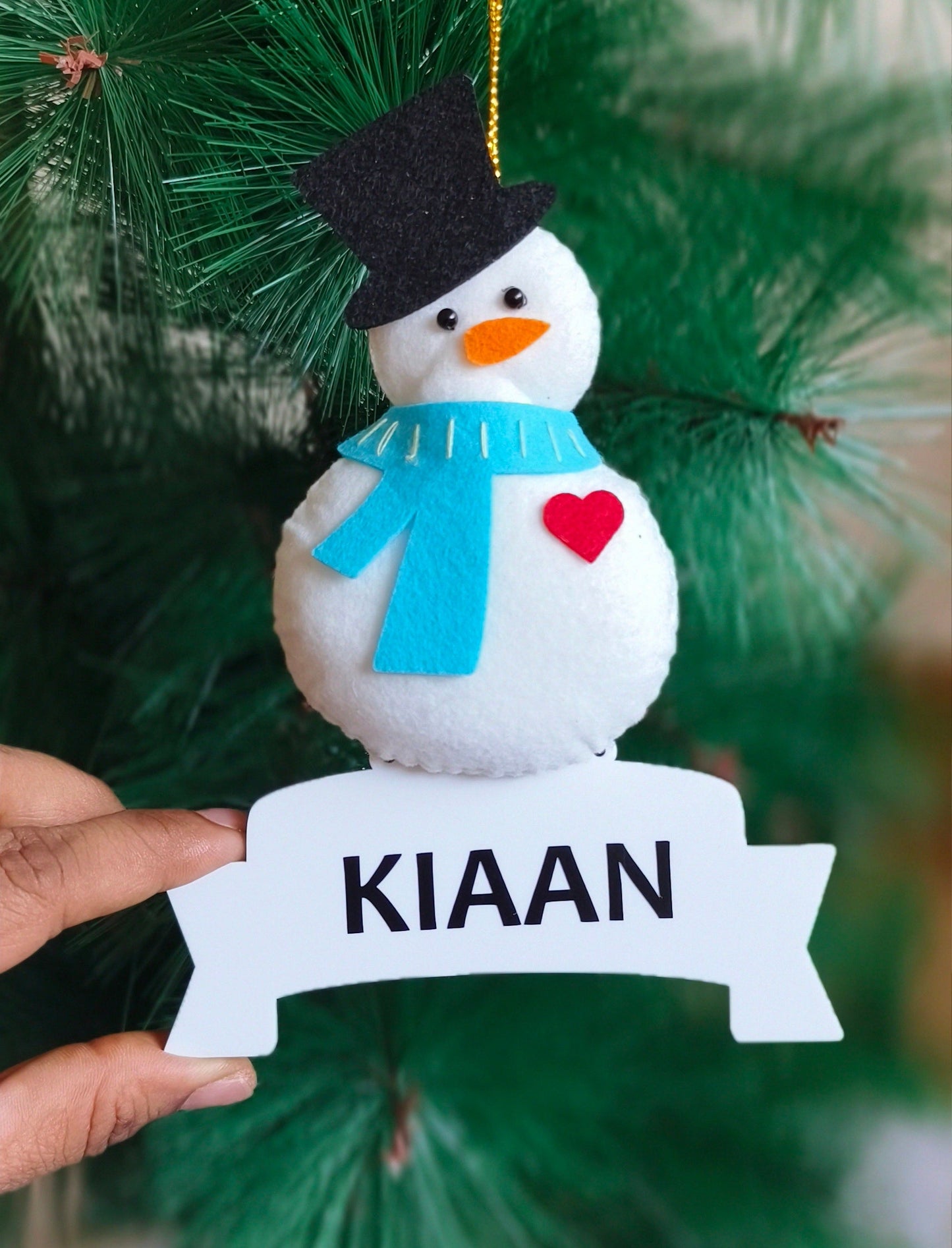 Snowman Christmas Ornament