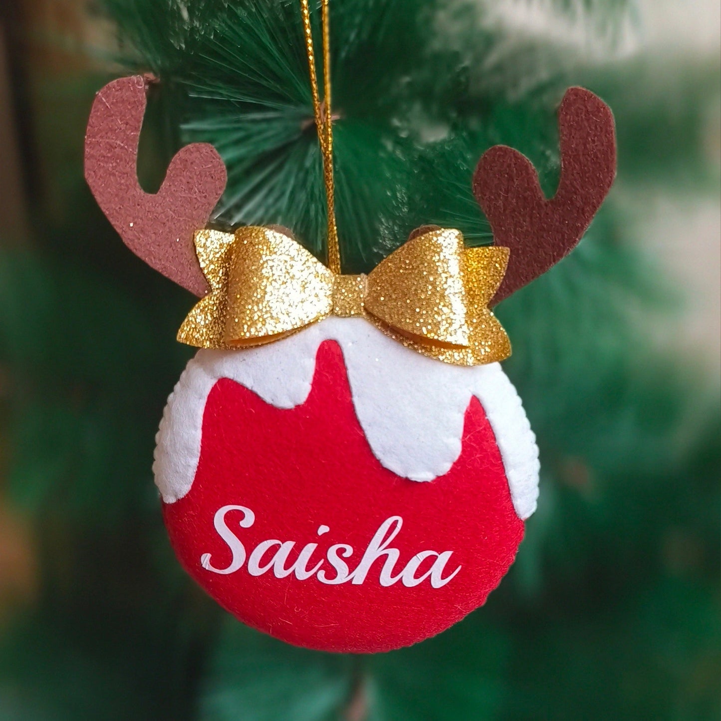 Red Christmas Ornament