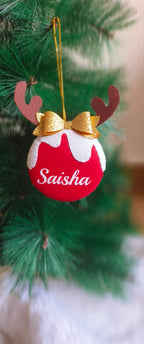 Red Christmas Ornament