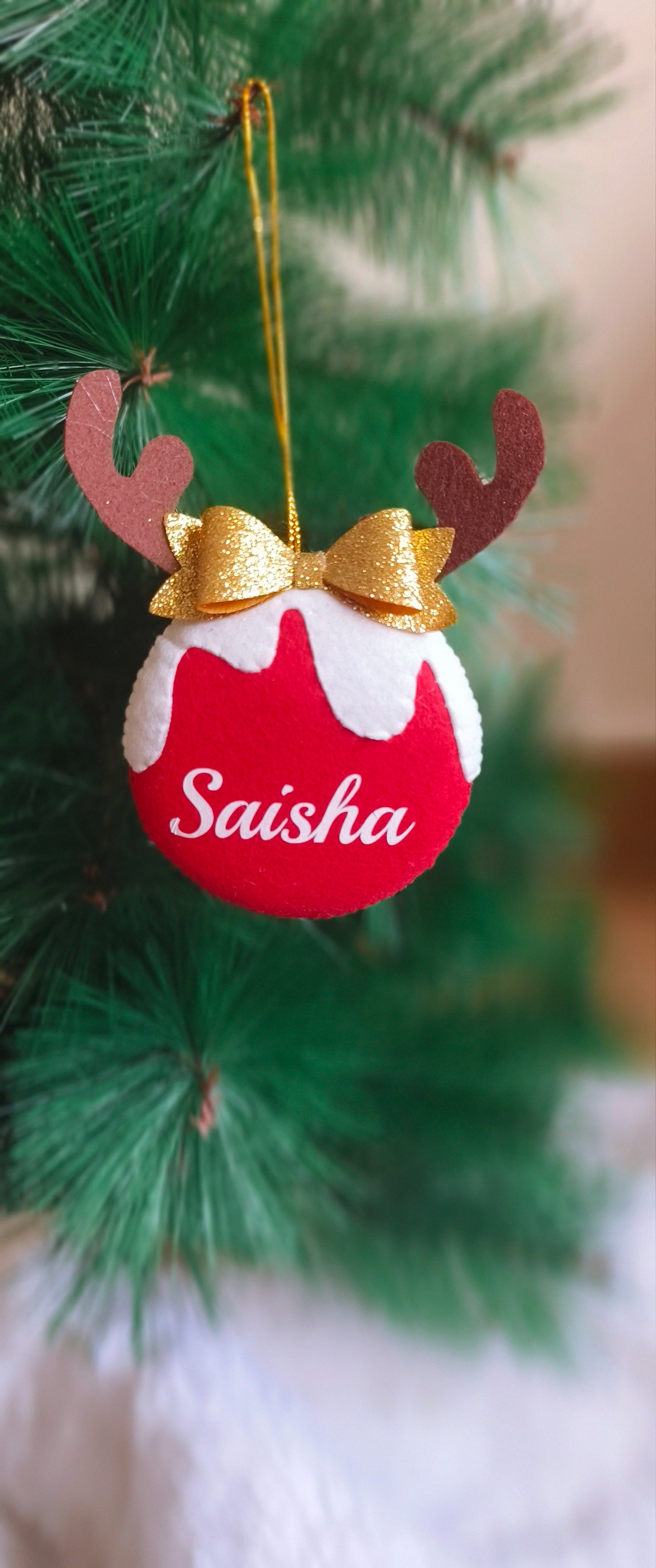 Red Christmas Ornament