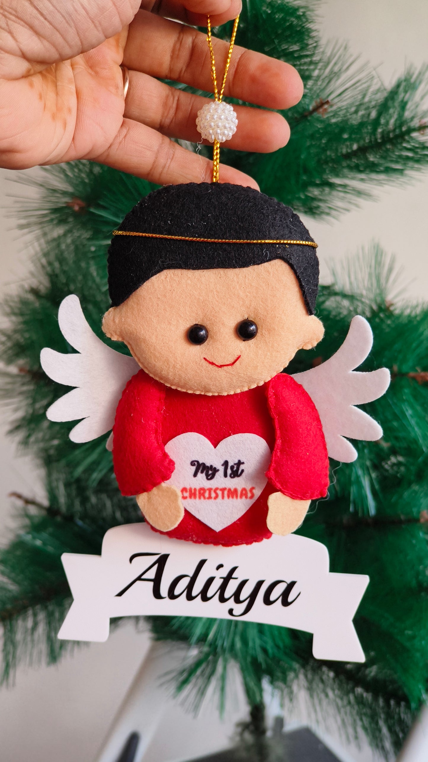 Baby Angel Christmas Ornament
