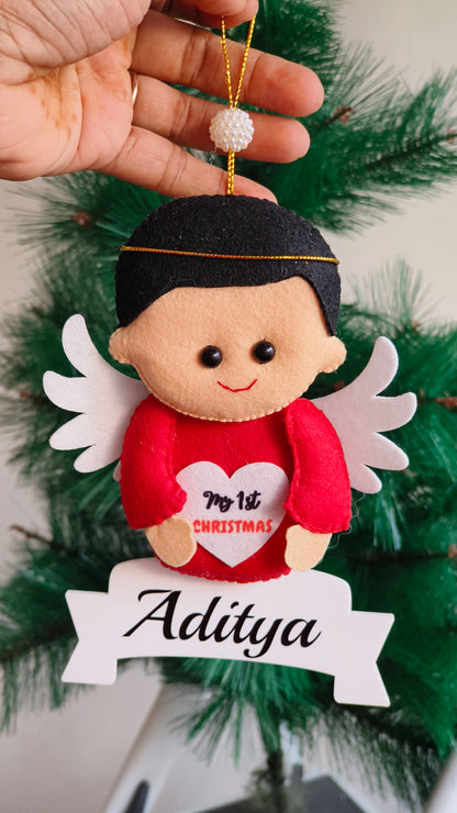 Baby Angel Christmas Ornament