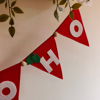 Christmas decor bunting