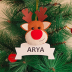 Reindeer Christmas Ornament