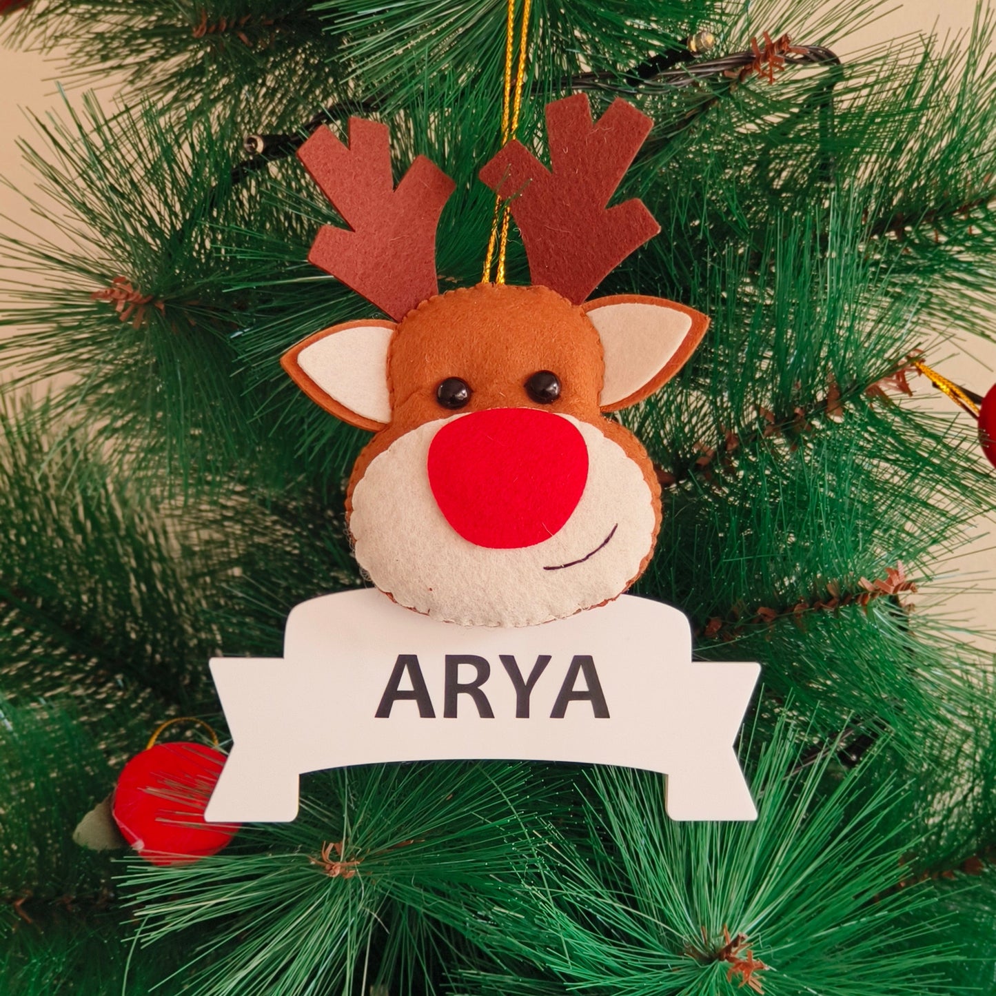 Reindeer Christmas Ornament