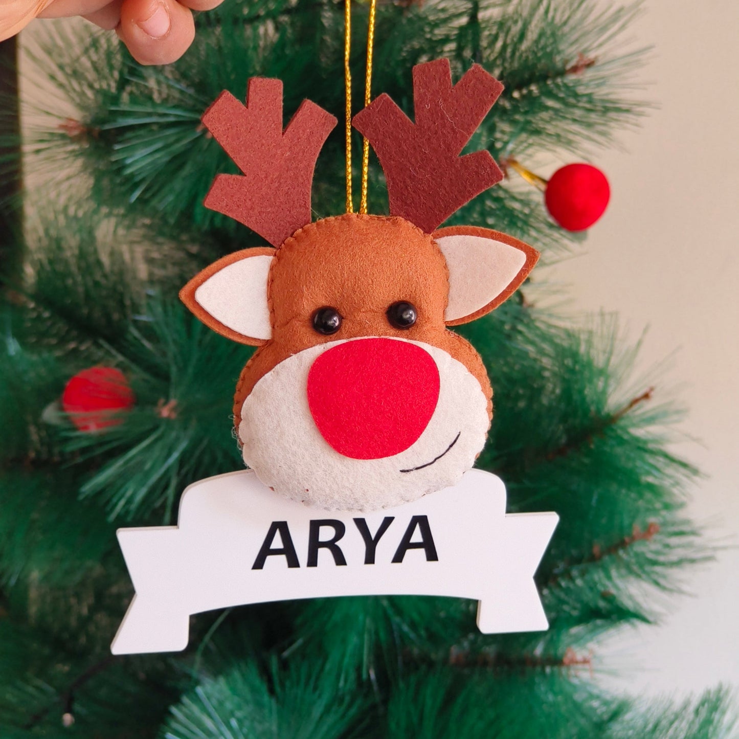 Reindeer Christmas Ornament