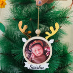 Reindeer Photo Frame Ornament