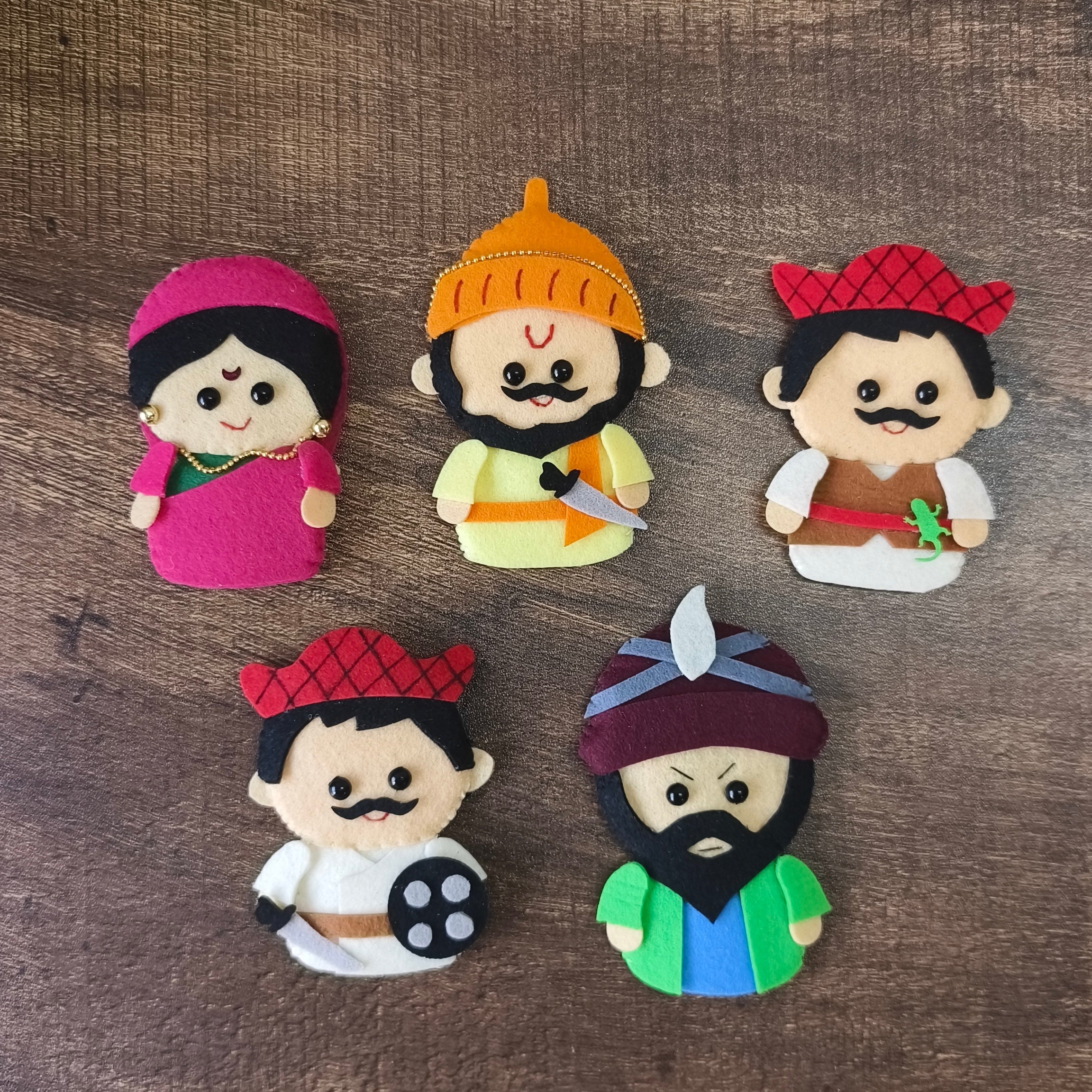 Maratha Warrior Puppets