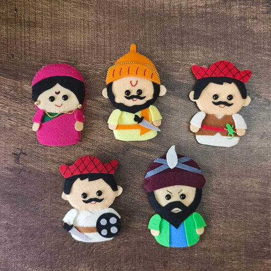 Maratha Warrior Puppets