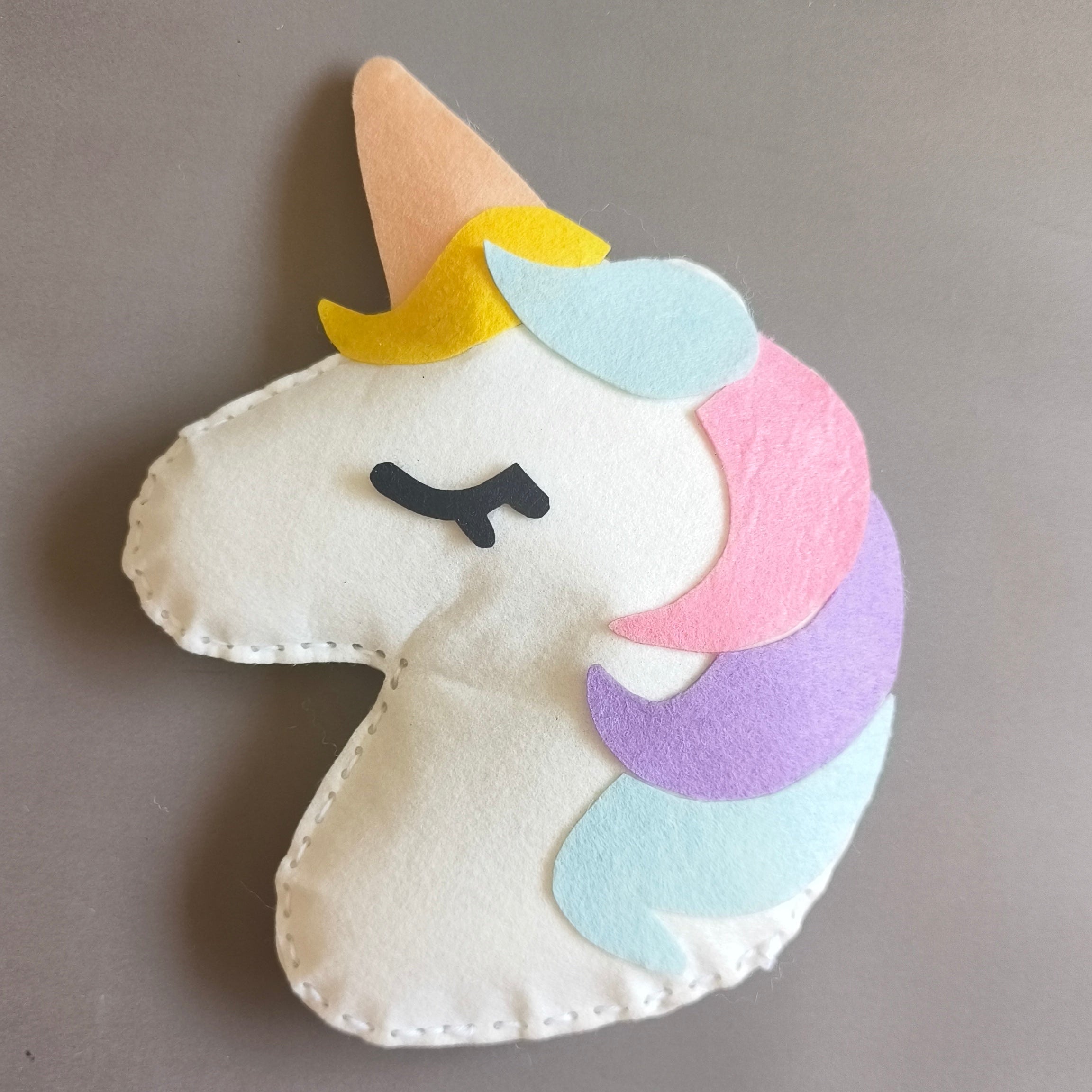 DIY Felt Unicorn Stitching Kit