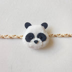 Panda Felt Rakhi – Handmade Kids Rakhi