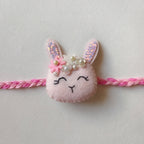 Rabbit Felt Rakhi – Handmade Kids Rakhi